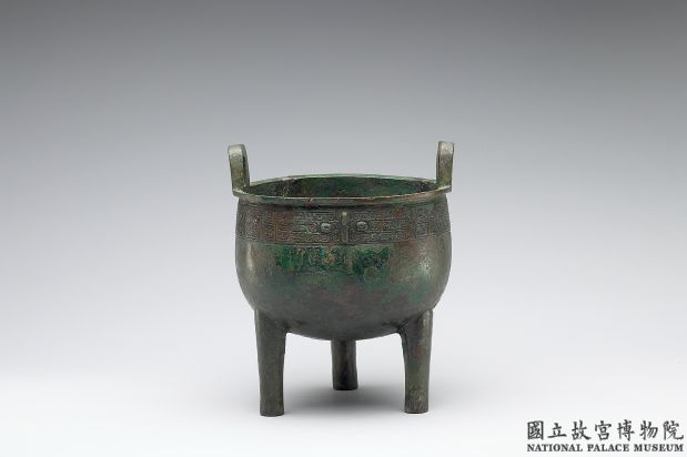 Ding cauldron dedicated to X Fu Gui, late Shang dynasty, c. 13th-11th century BCE